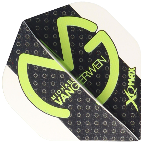XQ Max Michael van Gerwen, Flights 3 Stück Farbe grün schwarz weiss, 2 image