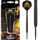 Mission Scorpion Darts 90%Tungsten - Black & Gold Electro, Gewicht: 22g