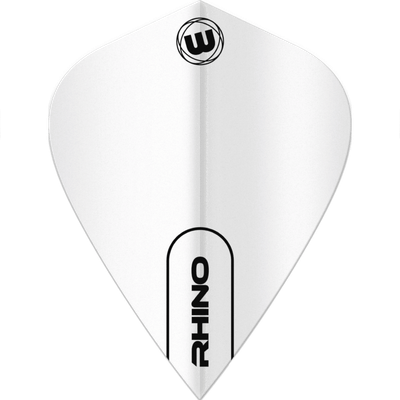 Winmau Rhino Kite Flight, Farbe: Weiß