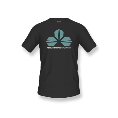 Game Shot Einfach Weiter Shirt, black, Farbe: Schwarz, Größe: S