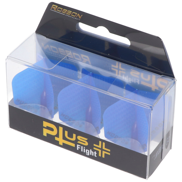 ROBSON PLUS DIMPLED BLUE NO.2 DART FLIGHTS, 6 image