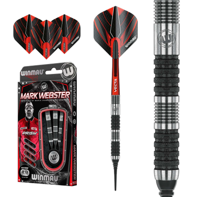 Winmau Mark Webster Diamondgrip Softdarts 90%