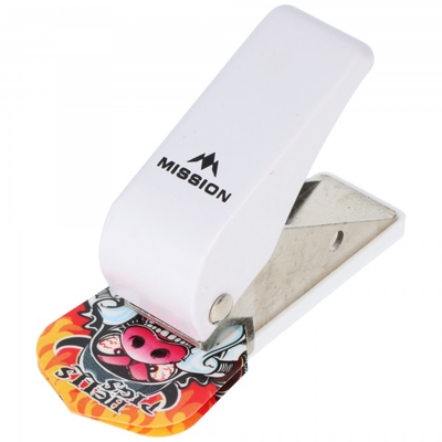 Dart Flight Locher, weiß, Stanzer ideal für Schaftringe