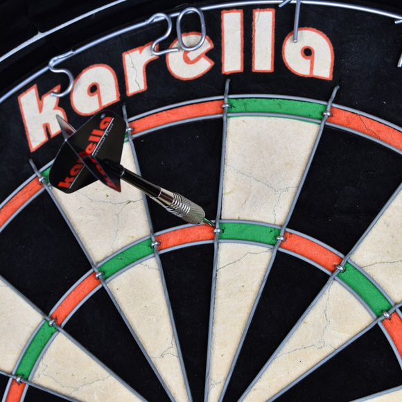 Dartboard/ Steeldartscheibe Karella Master, 2 image