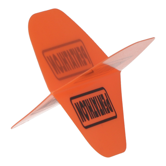 Pentathlon HD100 Dart Flights, neonorange, 3 Stück, 7 image