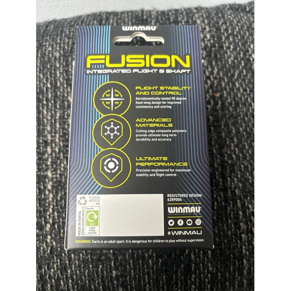 Winmau Fusion 12€ für 2 Stück
