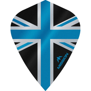 Mission Alliance Union Jack Flights - Kite - Blau