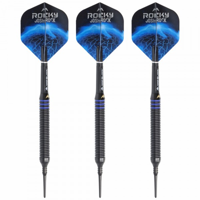 Josh Rock Softdart Brass, schwarz blau, 18gr