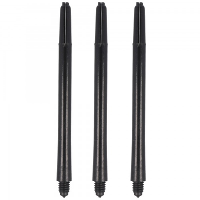 Nylon-Schäfte schwarz 7cm, 3 Stück extra lange Schäfte