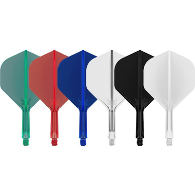 Target K-Flex Flight-Shaft-System No.2, Shaft Länge: Short, Farbe: Transparent