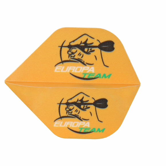 Flights EuropaTeam orange bedruckt Std.6, 3 Stück, 3 image