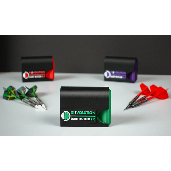 DIEVOLUTION DartButler 2.0 - Dartsbox/ Zubehörbox/ Aufbewahrung für Dartzubehör, 7 image