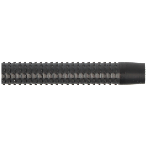 Steeldart Barrel schwarz rillig, 90% Tungsten, 24 Gramm, 6 image