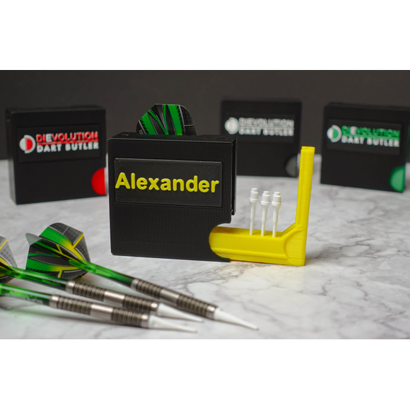 DIEVOLUTION DartButler 1.0 - Dartsbox/ Zubehörbox/ Aufbewahrung für Dartzubehör, 7 image