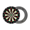 Precise180 | Endorphine Dartboard Bundle Gunmetal + Graphite Surround, Surround Variante: Graphite