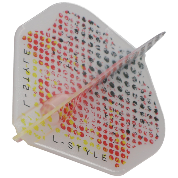 L-Style EZ L- Flights, L1, Type B, Gabriel Clemens, V4, klar-weiß, 3 Stück, 5 image