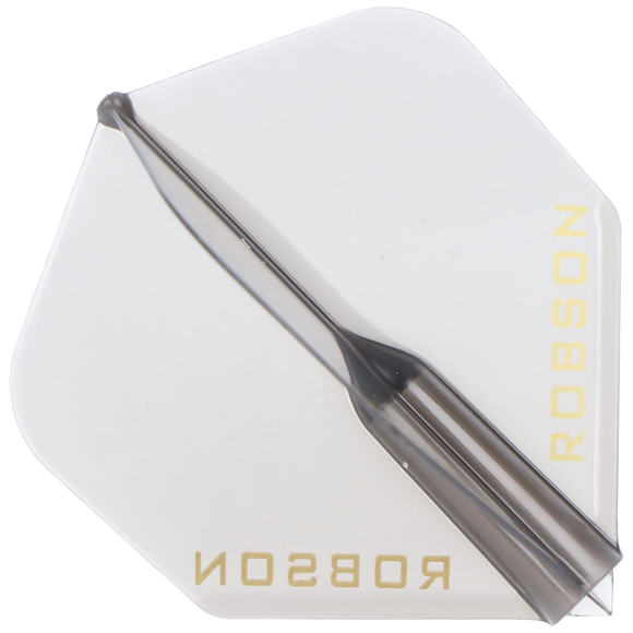 ROBSON PLUS schwarz transparent, DART FLIGHTS, Std, 2 image