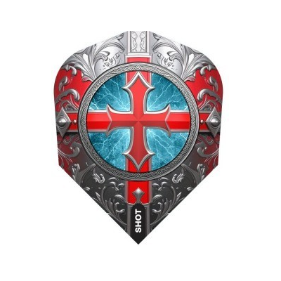 Shot Future Knights St. George Dartflight, 100 Micron, No.6, 3 Stück