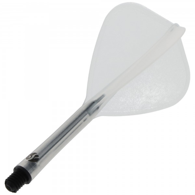 Shot Dart Flight und Shaft Kite, Kite Form, transparent