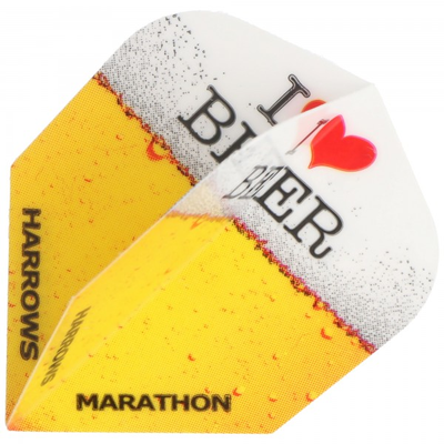 Ich liebe das Bier, Dartflight HD100, I Love Beer, Standard, 3 Stück