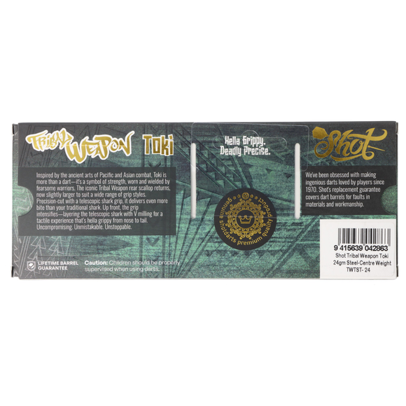 Shot Tribal Weapon Toki Steeldart, 90% Tungsten, 9 image