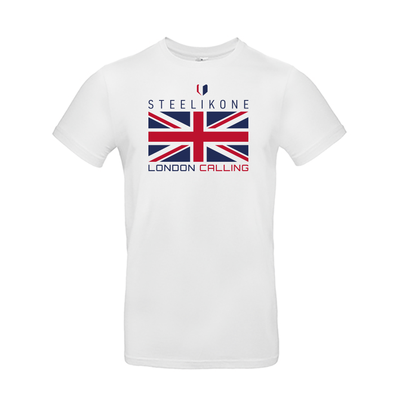 Shirt, STEELIKONE London calling, Farbe: Weiß, Größe: M