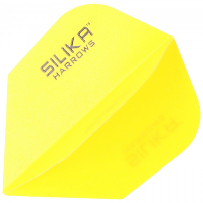 Harrows Silika Dartflight, Kristall-Beschichtung, Std., No6, gelb