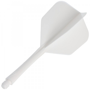 Caliburn SUP integrierte Dart Flights, No6, weiß