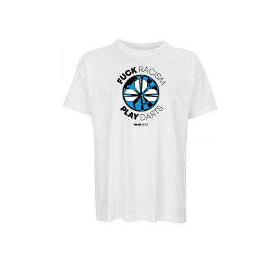 Game Shot F.R.P.D., white oversized, Farbe: Weiß, Größe: S