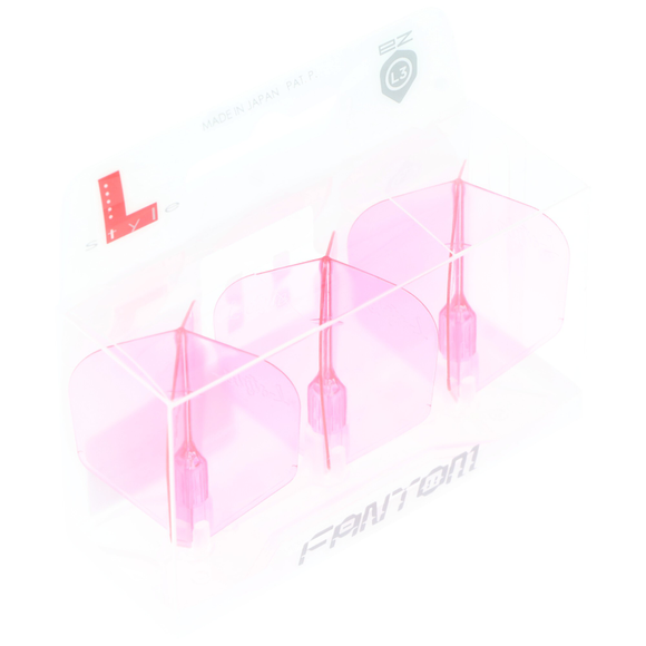 L-Style L3EZ FANTOM Clear pink, 3 Stück, 2 image