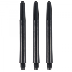 Dartschäfte schwarz, 5,5cm, 2BA, 3 Stück