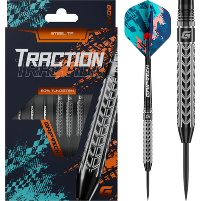 Goat Traction Darts - Steel Tip - 80% Tungsten, Gewicht: 22g