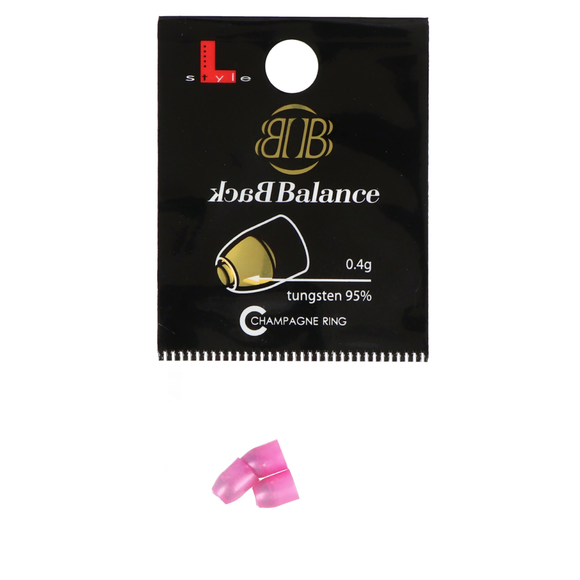 L-Style Champagne Rings Back Balance, pink, 3 Stück, 6 image