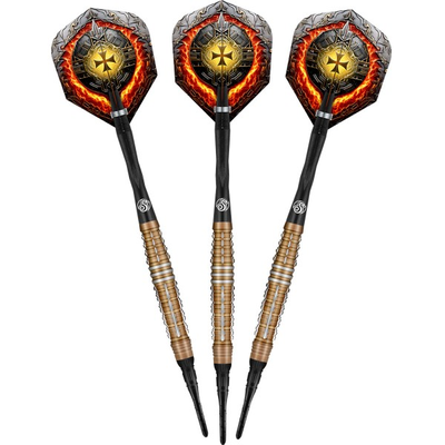 Shot Future Knights Hachette Softdart, 90% Tungsten