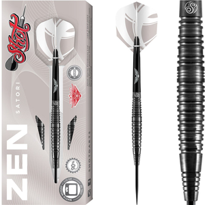 Shot Zen Satori 90% Tungsten Steeldarts, Gewicht: 23 Gramm