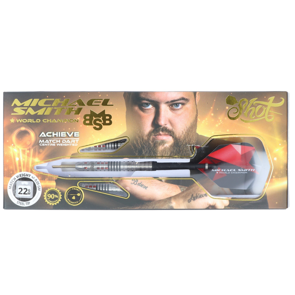 Michael Smith 2023 Steeldart, World Champion, Achieve, 22 Gramm, 7 image