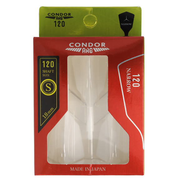 CONDOR AXE 120 NRW Narrow, weiß, short, 18mm, 6 image