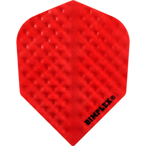 HARROWS  Dimplex Dart Flights  Shape, Farbe: Red
