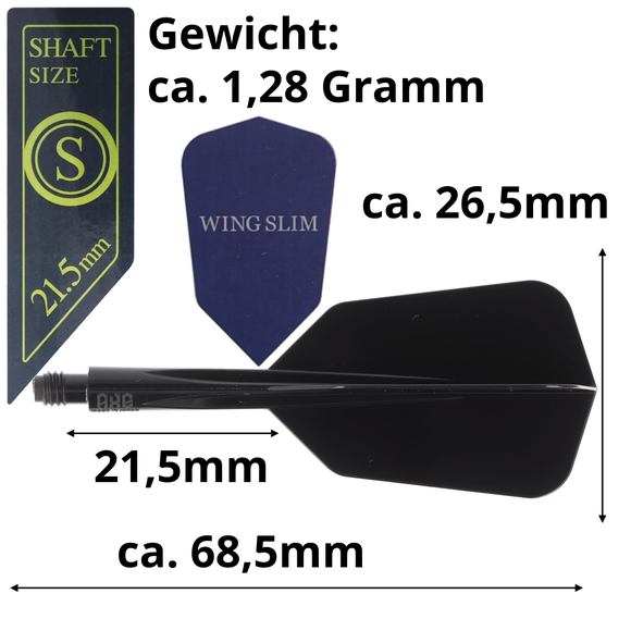 Condor AXE Wingslim S Flight schwarz, 21.5mm, 6 image