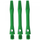 Aluminium Dart Shaft grün, Short, 3 Stück