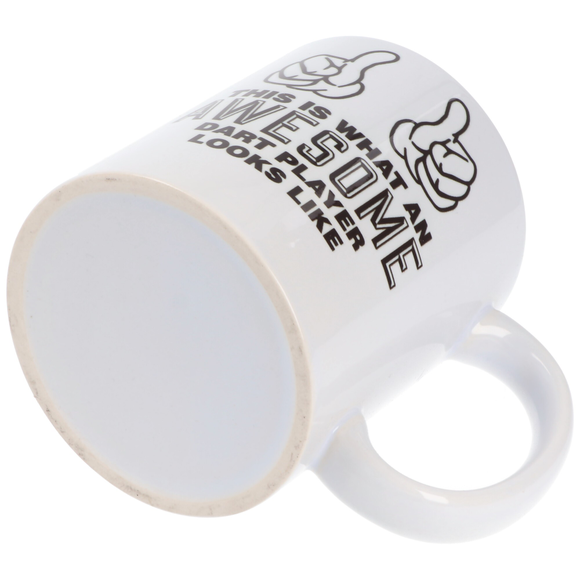 Tasse Dart Fantastisch, Tasse Awesome, Keramik weiß, 3 image