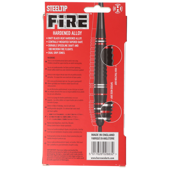 Harrows FIRE High Grade Alloy, Steeldart, 22 Gramm, 8 image