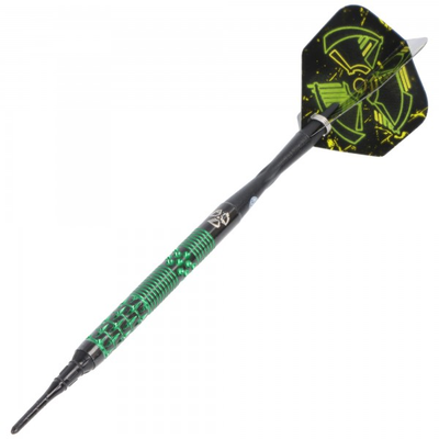 Shot Stowe Buntz V2 Softdart, Pro Series, V2 Black, 90% Tungsten, 21 Gramm