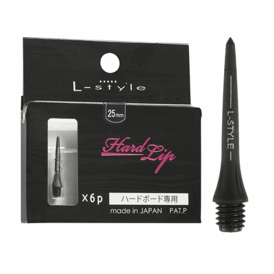 L-Style Hard Lip Steel Conversion Points (6er Pack), Länge: 25mm