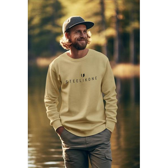 STEELIKONE Sweater - Beige, Farbe: Beige, Größe: XS, 2 image