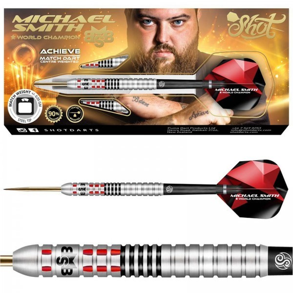 Michael Smith 2023 Steeldart, World Champion, Achieve, 21 Gramm