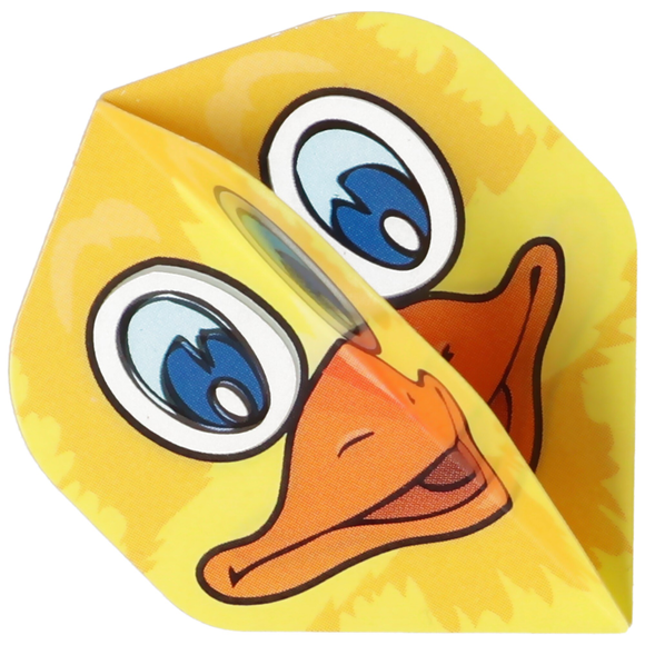 Dartflight gelb, Motiv Ente, 3er Set, 2 image