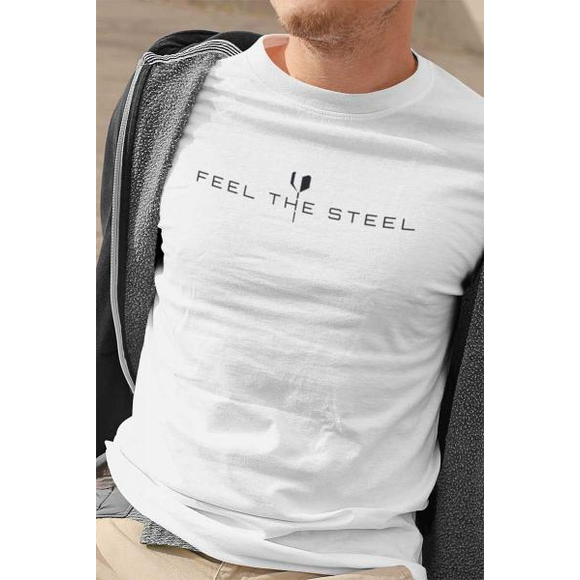STEELIKONE T-Shirt - FEEL THE STEEL, Farbe: Schwarz, Größe: S, 5 image