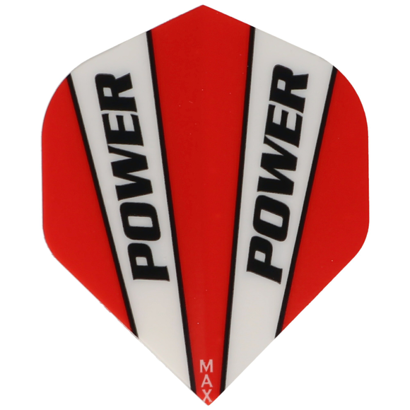 Power Max Flights, 150 Mikron, Ausführung rot/weiß, 4 image