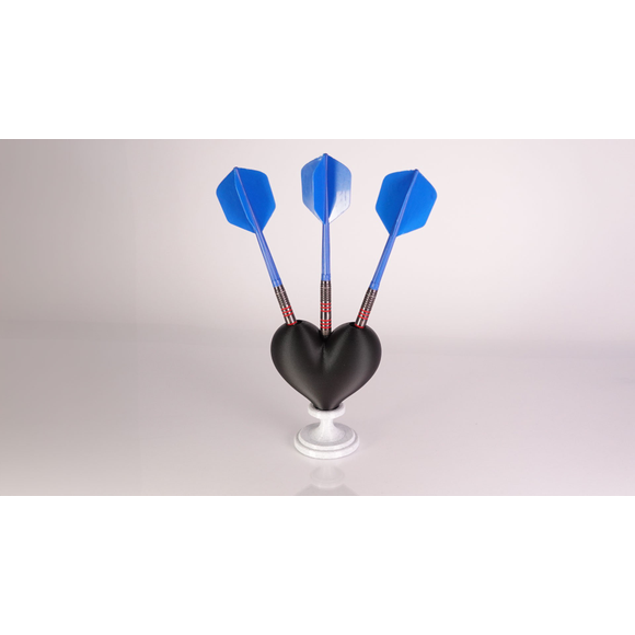 Dartständer/ Dartshalter Herz, 3 image